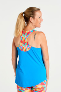 Festival + Santorini - Splashback Singlet