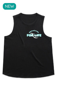 Clothing: Vibe Singlet - Zeenya for Life in Pango