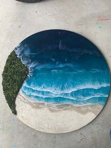 The Waihi Beach - Resin Wall Art