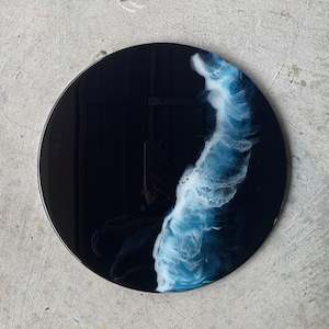 The Deep Blue - Resin Wall Art