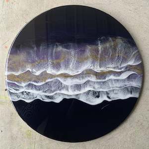 Homewares: The Midnight Shore - Large Resin Wall Hanging