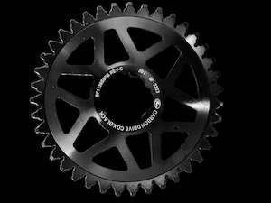 Bicycle and accessory: Rear sprocket Steel Gates CDX:BLACK -  39T