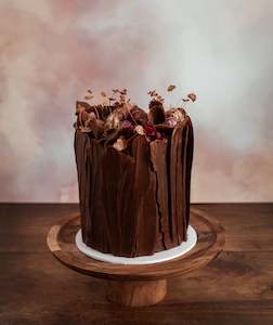 Bakery (with on-site baking): Gluten-free Chocolate Panel Cake