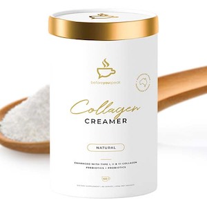 Collagen Creamer | Beforeyouspeak® Coffee Creamer - Natural 60 Serve