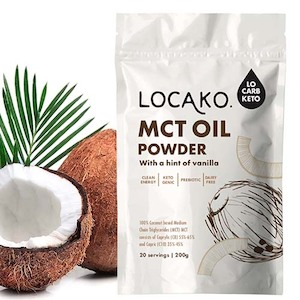 MCT Oil Powder | Locako - With A Hint OF Vanilla | 200gm