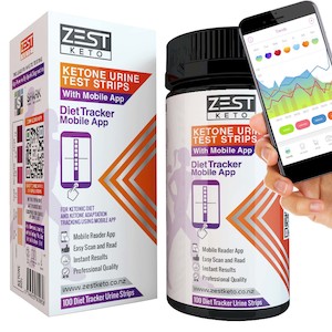 Products: Keto Strips + Diet Tracker App | 100 Strips