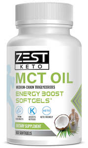 MCT Oil Energy SoftGels | Medium Chain Tryglycerides