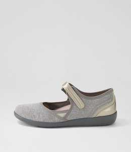 Ushery Xf Zr Grey Marle Argento Neoprene by Ziera at Ziera NZ