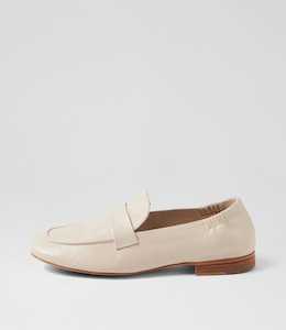 Efran W Vanilla Leather Loafers by Ziera at Ziera NZ