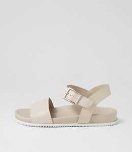 Hammil W Almond Leather Sandals by Ziera at Ziera NZ