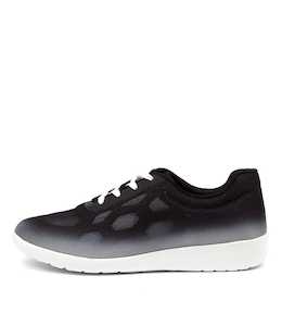 Shoe: Umbria Xf Blk Omb-wht Msh by Ziera at Ziera NZ