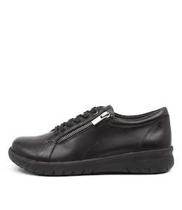 Shoe: Solar Xf Black Leather by Ziera at Ziera NZ