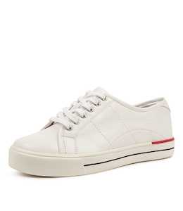 Shoe: Ashleen W White Leather by Ziera at Ziera NZ