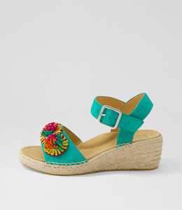 Kishop Xw Emerald Multi Sandals by Ziera at Ziera NZ