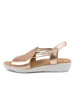 Shoe: Udhays W Rose Gold Lea-el by Ziera at Ziera NZ