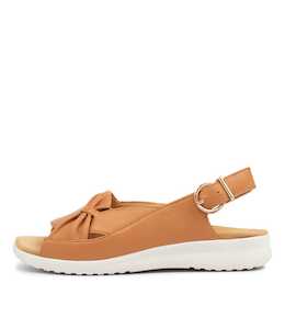 Bari Xw Zr Tan White Sole Leather by Ziera at Ziera NZ