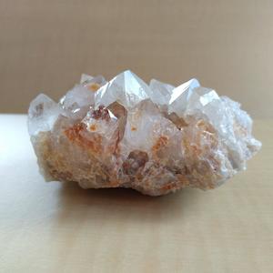 Exceptionally Clear Crystals on Iron Rich Matrix