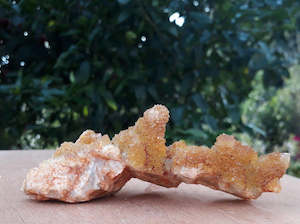 Sunshine Quartz - Magnificent druzies, dark yellow.