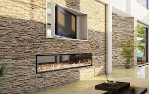 Escea DX1500 and DX1000 Multiroom Gas Fire