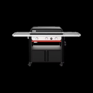 NEW Weber Slate – Zink: Weber® Slate™ 3 Burner Premium Griddle (30″) LPG