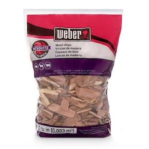 Weber Mesquite Wood Chips 900 g (net weight)