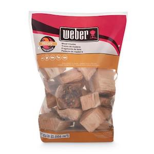 Weber Pecan Wood Chunks 1.8 kg (net weight)