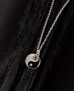 Jewellery manufacturing: Yin Yang Necklace - 925 Sterling Silver