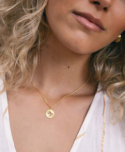 Moonbird Necklace - 22k Gold Vermeil