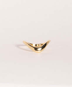 Eternal Tide Band - 18k Yellow Gold, Plain Gold