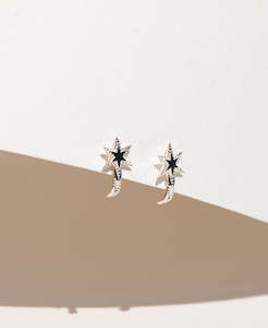 Jewellery manufacturing: Bianca Star Earrings - 925 Sterling Silver