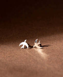 Moonbird Studs - 925 Sterling Silver