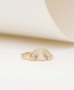 Limited Edition 164 - 9k Yellow Gold, Lab Grown Diamond