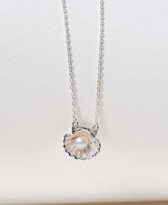 Camino Pearl Necklace - 925 Sterling Silver, Pearl