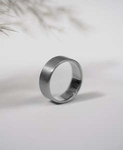 Silas Band 8mm - Platinum