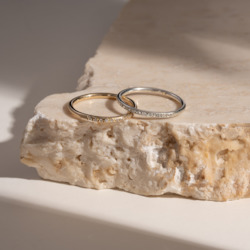 Gold smithing: Pavé Diamond Ring