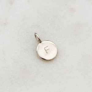 Letter Pendant Charm