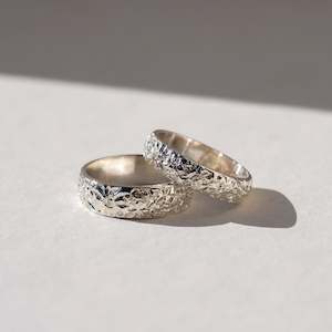 Gold smithing: Floral Engraved Band