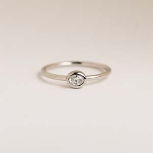 Oval Diamond Ring