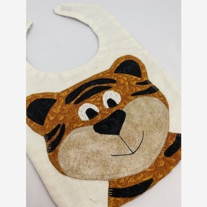 Tony the Tiger – Handcrafted Bib