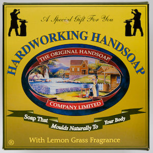 Gift Boxed Luxury Hand Soaps – Hard Working / Gardener with Lemon Grass