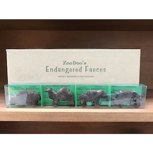 Mini Endangered Faeces – set of 4