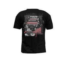 Motor vehicle parts: 4G63 Engine Graphic T-Shirt