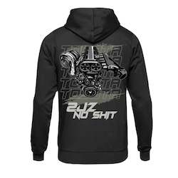 Motor vehicle parts: 2JZ Engine Graphic Hoodie