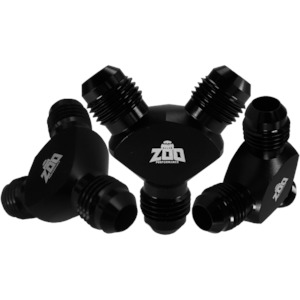 Y ADAPTOR MALE AN BLACK