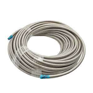 200 Series PTFE (Teflon) Hose - Stainless Steel Braid