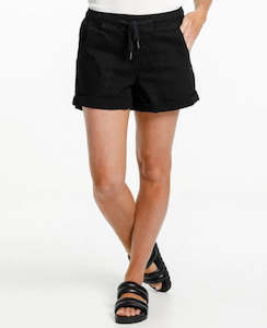 Home-Lee LAGOON DENIM CUT OFFS | Jet Black