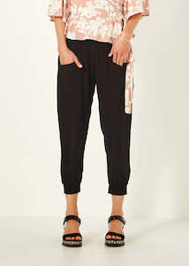 Lemon Tree Harem Pant Black