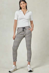 Womenswear: Dricoper Active Check Jeans - Fennel Check