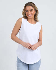 Elm Lennox Tank | White