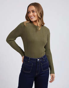 Womenswear: foxwood GRETA LONG SLEEVE | Olive